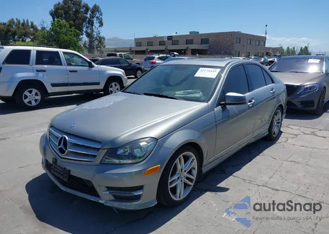 2013 Mercedes-Benz C 250 Luxury/Sport from USA, damaged, VIN WDDGF4HB1DA790117